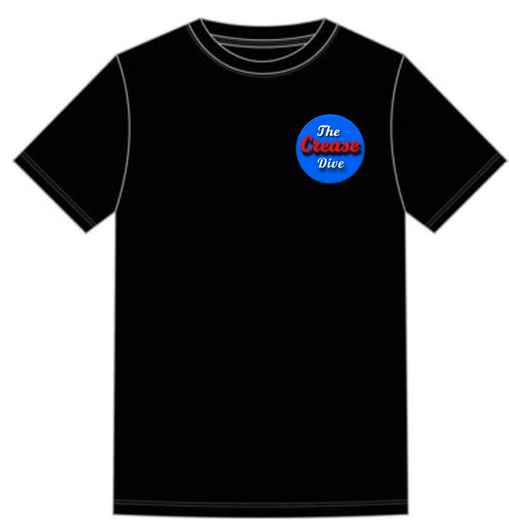 The Crease Dive- Classic Blue T