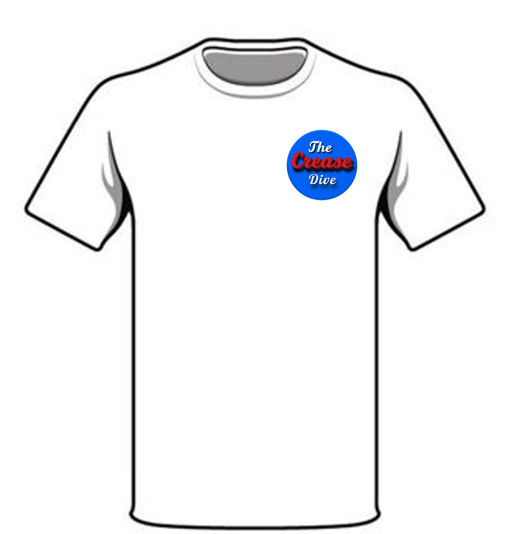 The Crease Dive- Classic Blue T