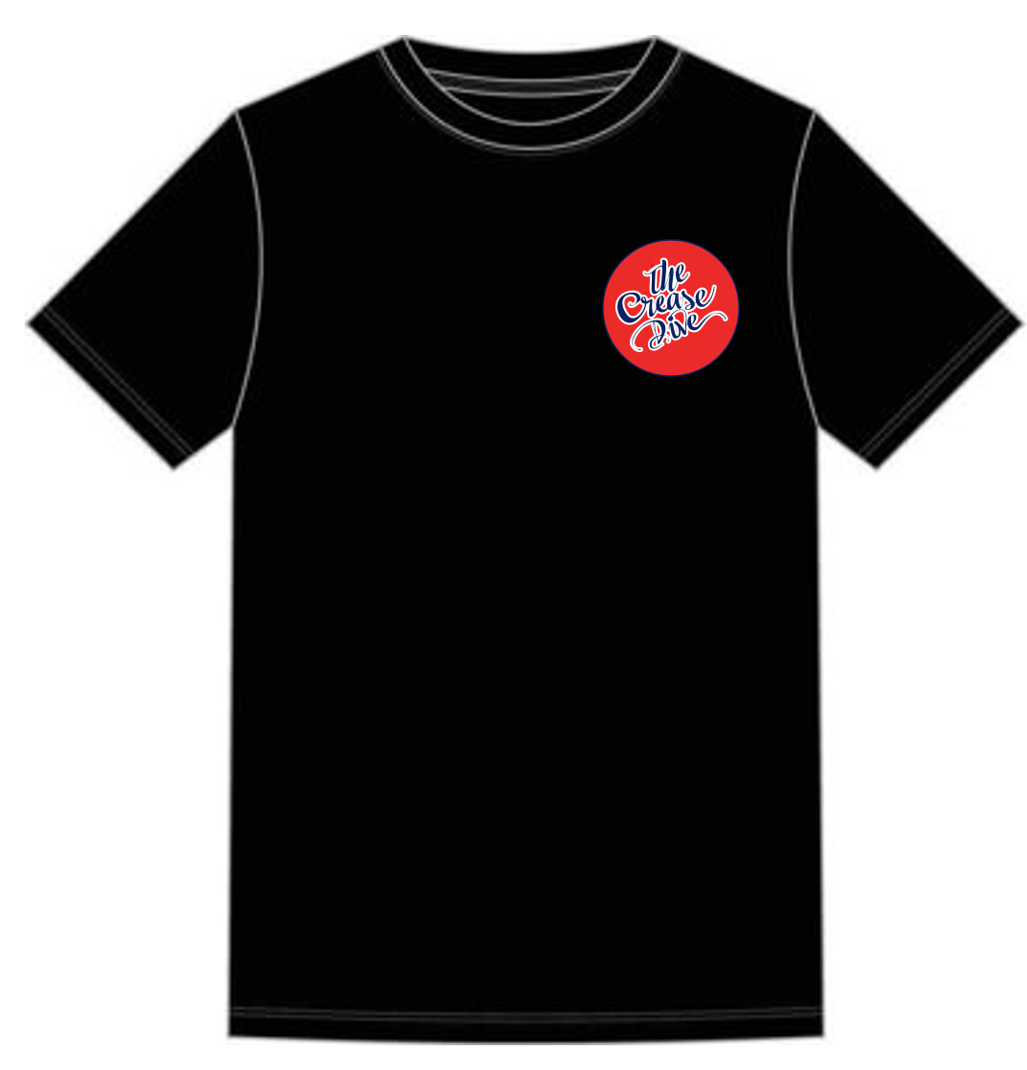 The Crease Dive- Classic Red T