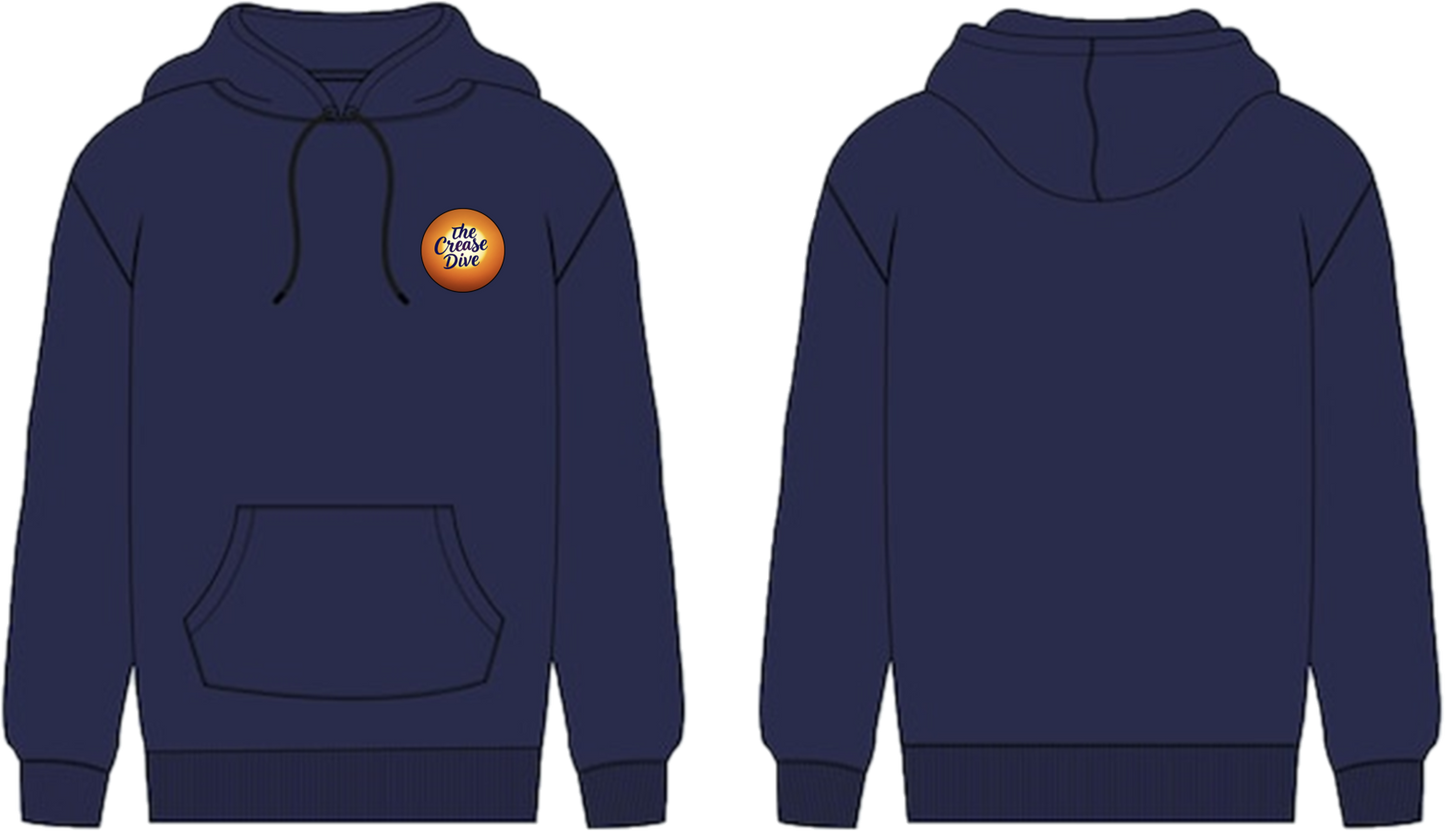 The Crease Dive- Hooded Classic Sun Sweat Shirt