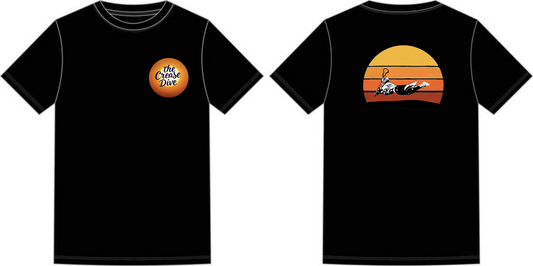 The Crease Dive- Sunset T